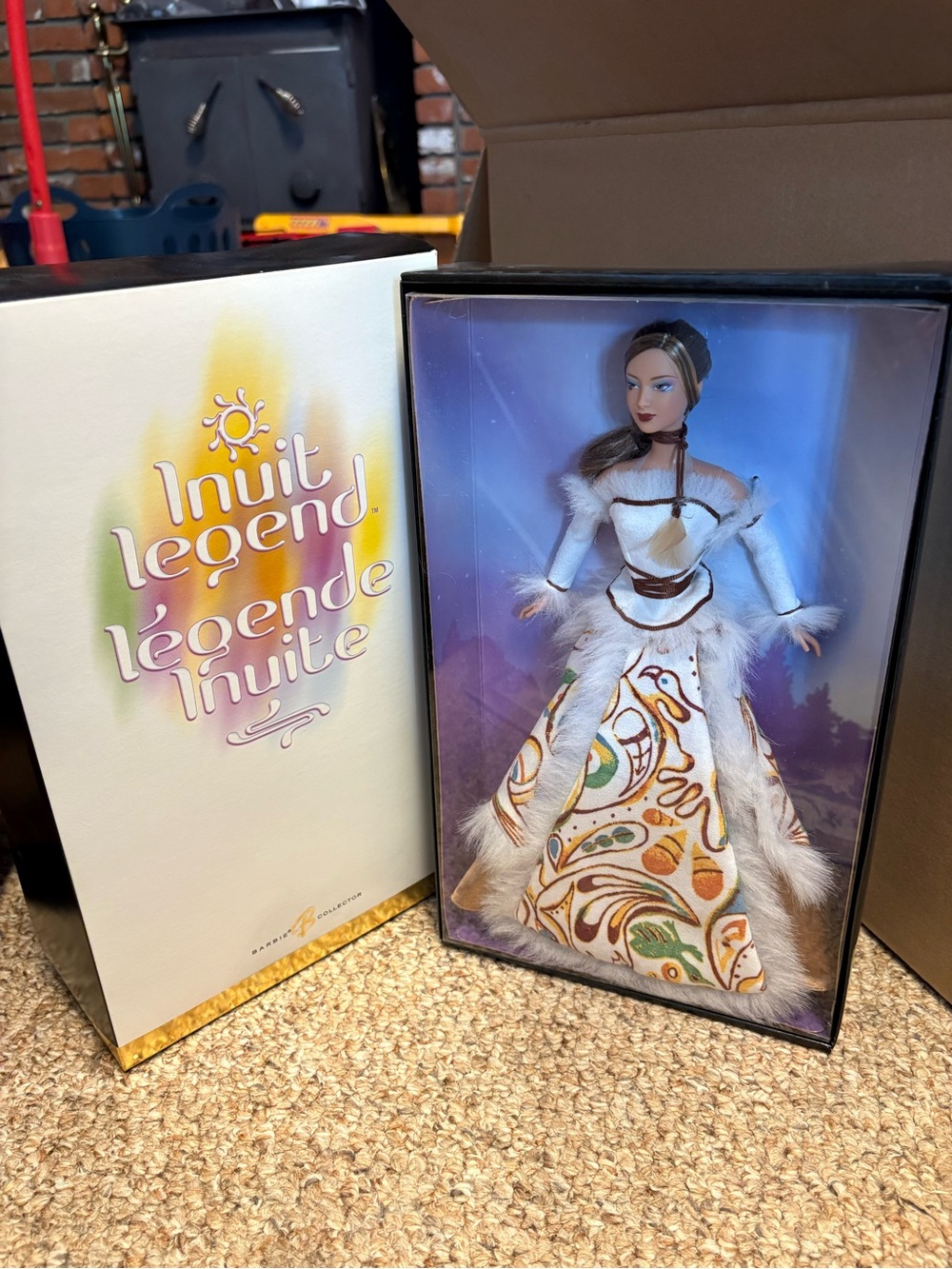 2005 Canadian-exclusive Inuit Legend Barbie G8892, designed by Christy Marcus